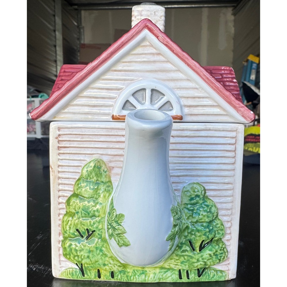 Johnson Brothers Friendly Village Street House Teapot Series 1 Hand Painted - Picture 4 of 14